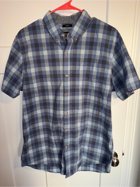 Lee Other - LEE Men’s Premium Select Stretch Short Sleeve  Button Down Shirt L